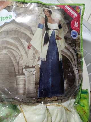 Disfraz Medieval Mujer Cristiana reina