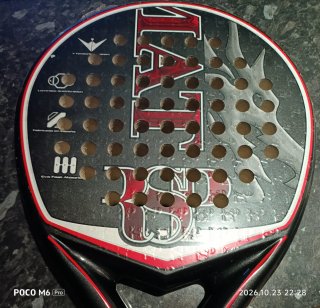Pala de Pádel Tianmat. Con funda