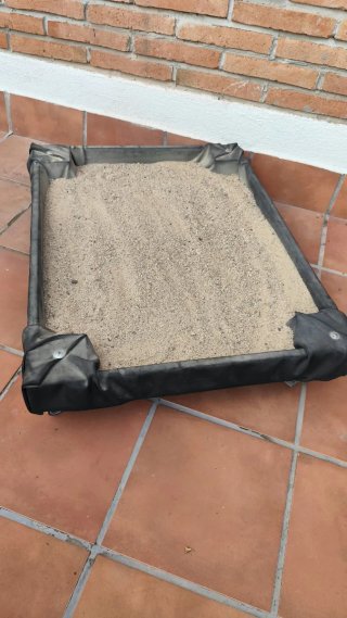 Arenal-Sorral infantil con ruedas i funda