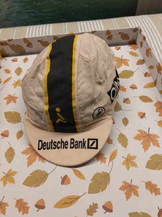 Gorra de Ciclismo Vintage ONCE Deutsche Bank