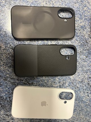 3 Fundas de Silicona para iPhone 16