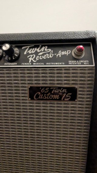 Altavoz Fender '65 Twin Custom 15 + Funda