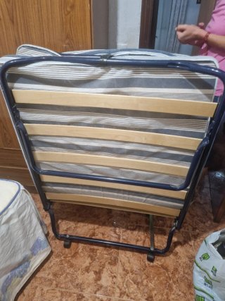 Cama Plegable con Colchón