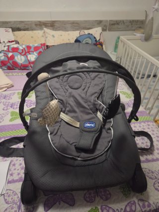 Hamaca para bebé Chicco gris