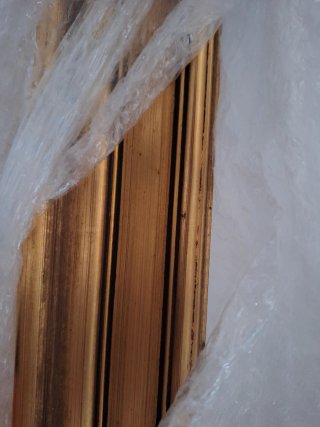 Marco de Madera Dorado 1,61x87 cm