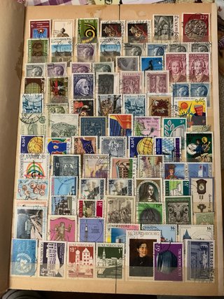Lote de sellos de Luxemburgo