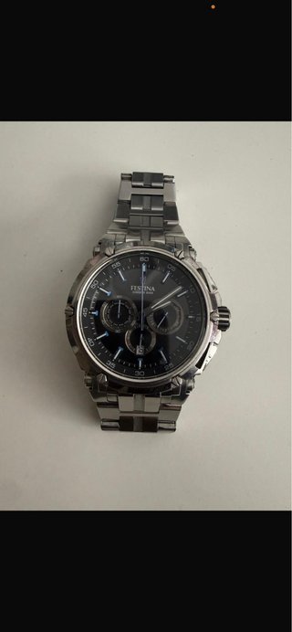 Reloj Festina de Acero Plateado