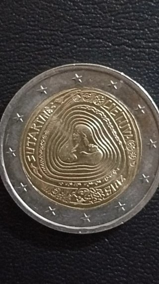 Moneda 2 Euros Lituania 2019
