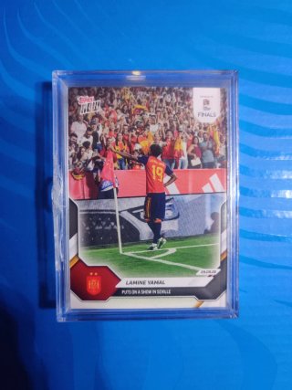 Lamine Yamal Nations League Topps Now 005