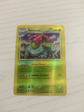 Carta Pokémon Venusaur