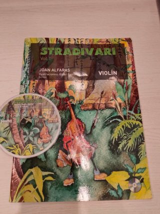 Libro Stradivari Vol. 1 Violín con CD