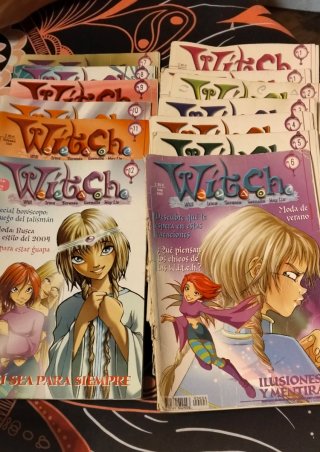 Comics de las w.i.c.t.h. ( 85 revistas)