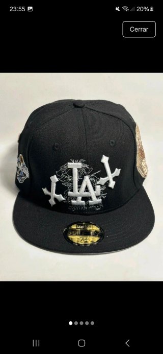 Gorra New Era 59FIFTY Negra Talla 7 1/4