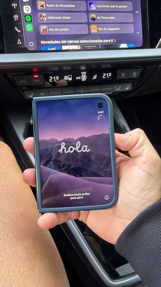 Iphone duo 512 solo abierto para probar.