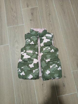 Chaleco Acolchado Estampado Talla 8