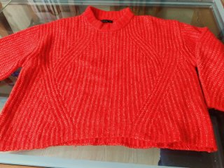 Jersey Stradivarius Naranja Talla M