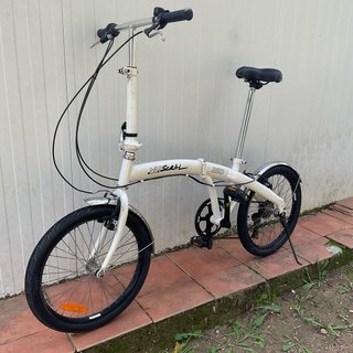Bicicleta Plegable Wayscral 250 Blanca Bici
