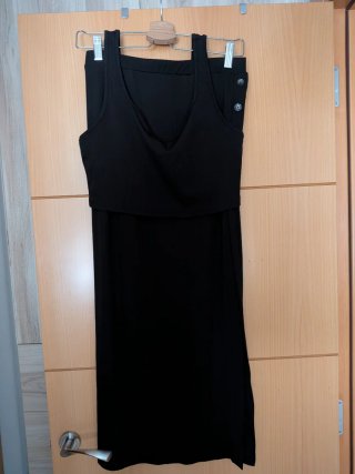 Conjunto de Falda y Top Negro