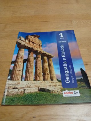 Libro: Geografía en Historia 1° ESO - Edebé