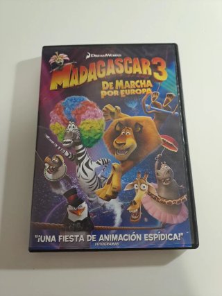 DVD Madagascar 3: De marcha por Europa