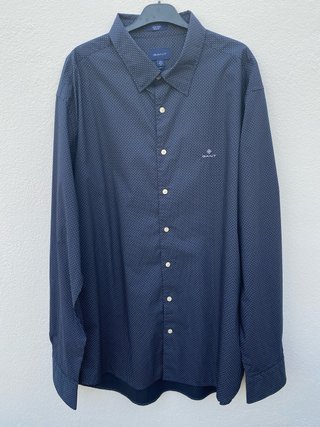 Camisa Gant Tech Prep Azul Talla XXL