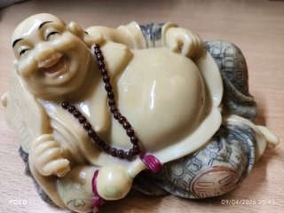 Figura de Buda Tumbado