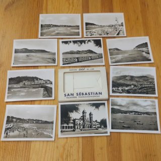 Carnet set piccole foto SAN SEBASTIAN España 7x9cm