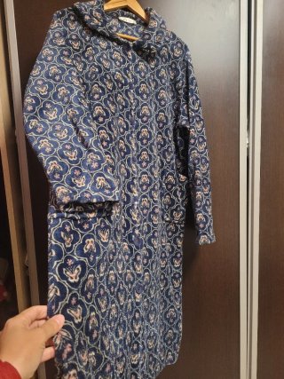 Bata de Mujer Estampada Talla XL