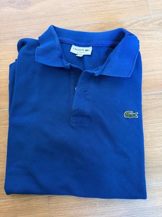 Polo Lacoste Azul Talla M