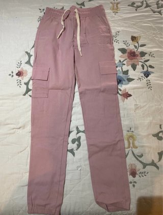 Pantalón Cargo Rosa Talla M