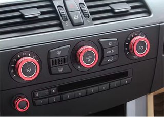 Embellecedores de mandos BMW E60 E61 (04-07) METAL
