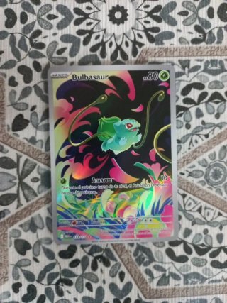 Carta Pokémon Bulbasaur 133/132