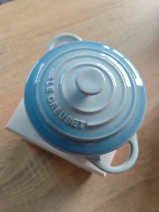Mini Cocotte Le Creuset Azul