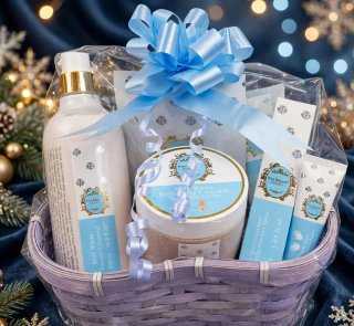 Cesta de cosmética y cuidado corporal Kiss Beauty
