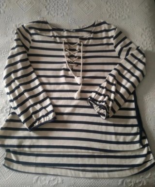 Camiseta Zara de Rayas