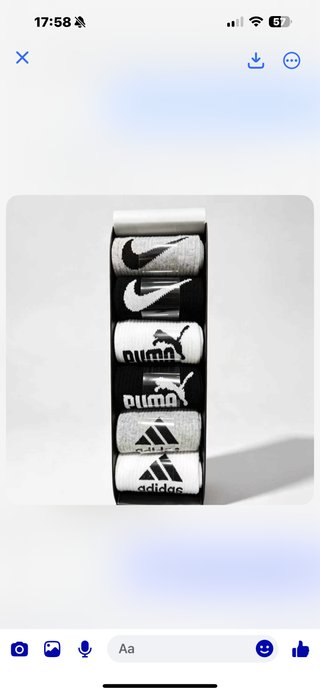 Pack de 6 pares de calcetines deportivos