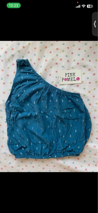 Blusa Asimétrica Pink Pomelo