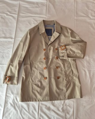 Gabardina Beige Caramelo