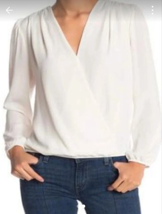 Blusa Blanca Talla XL