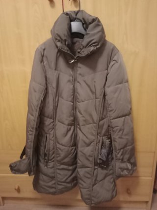 Anorak de mujer marrón
