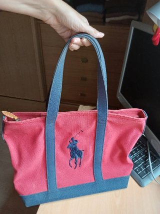 Bolso Tote Ralph Lauren de Lona