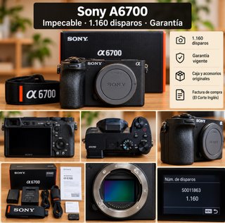 Sony A6700 + Objetivos 16-55 G y 70-350 G | NUEVO