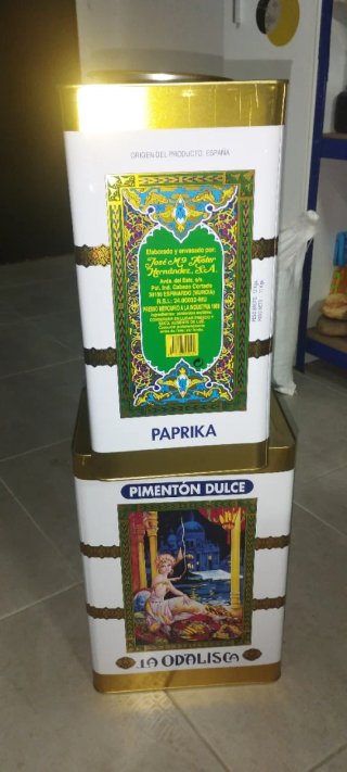Lata de Pimentón Dulce La Odalisca nueva