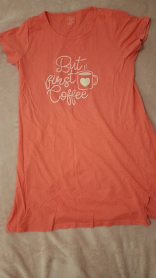 Camisón de pijama naranja