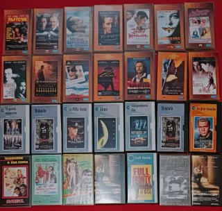 Colección de Películas en VHS