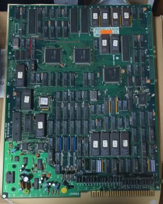 Placa Arcade JAMMA Crude Buster