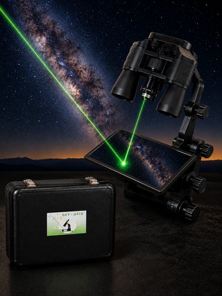 Kit de Prismáticos y Puntero Láser Astronómico