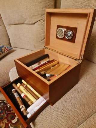 Humidor de Puros de Madera