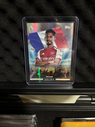 Carta Topps William Saliba Arsenal