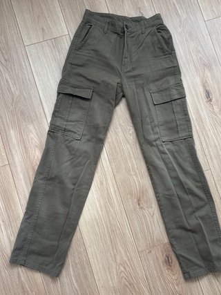 Pantalón Cargo Verde Caqui